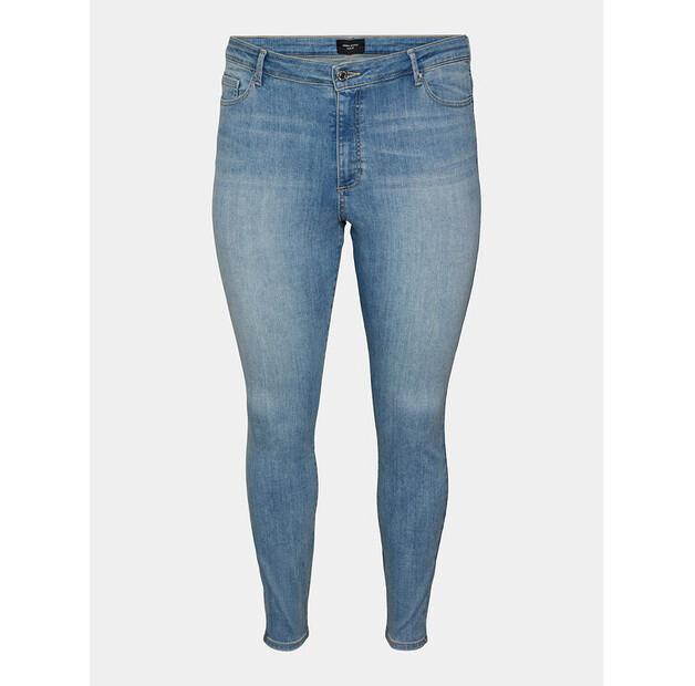 Джинсы Vero Moda Curve Phia 10285113 синий Slim Fit