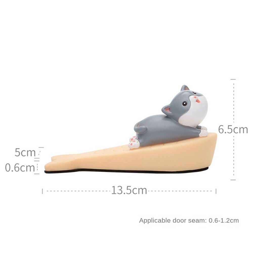 New PVC Cartoon Door Stopper Anti-pinch function Durable Door Blocking Mute Silent Block Flexible Shock Absorbent Block Door