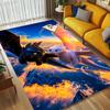 Dragon Flight Living Room Nonslip Area Rug Soft Carpet For Bedroom Game Playroom Sofa Office Home Decor Doormat Christmas Gift C922114