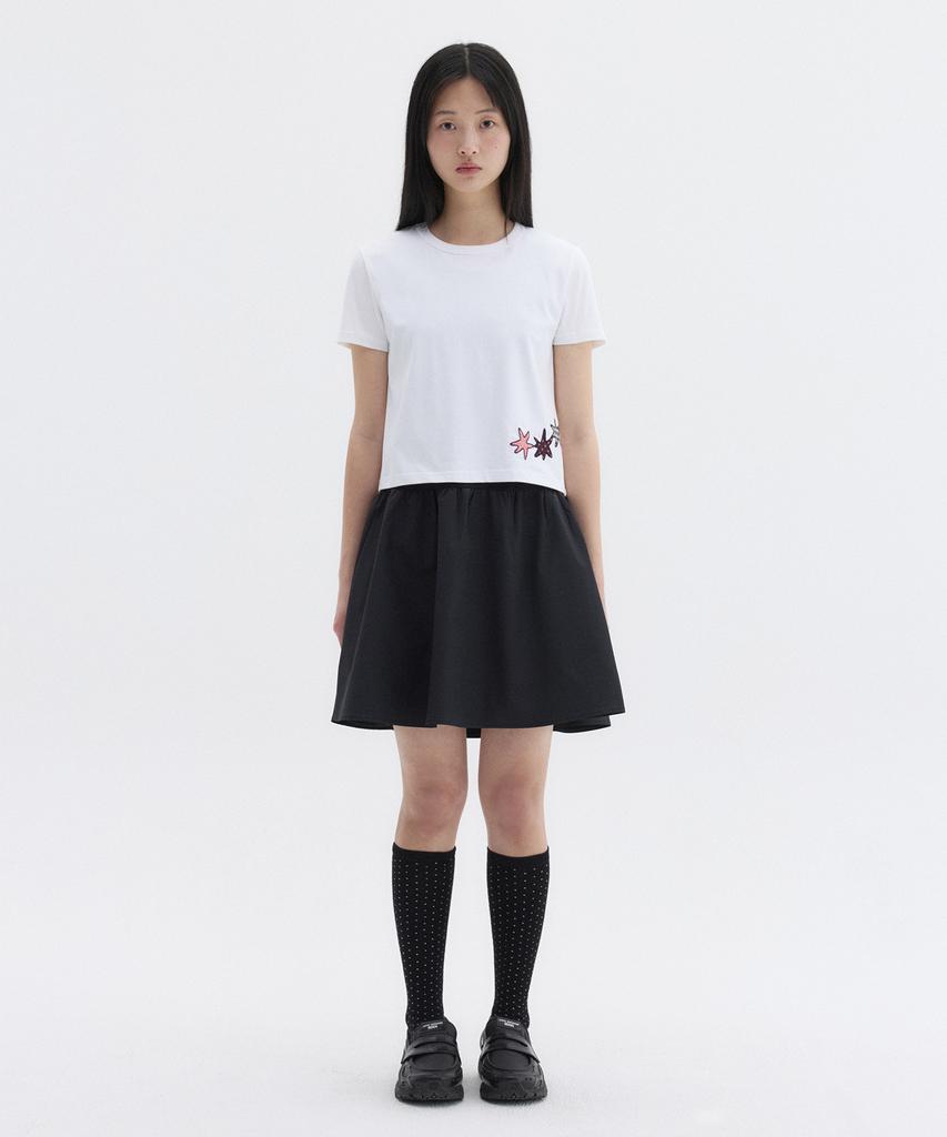 Ohesio Star Patchy T-Shirt, White