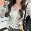 Pure and sweet spicy girl lace lace patchwork strap camisole for women, new summer versatile slim-fit top