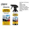 Winter Auto Glass Defroster Car Ice Melting Spray, 120ml De-Icer for Windshield Windows Mirrors, Clear Vision Spray Fast Acting Remover with