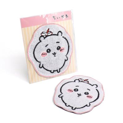 Chiikawa Towel Comes In a Cute 20 X 23 Cm Die-Cut Handkerchief, Pink, Chiikawa, Die-Cut, Package, 41-1200120, Approx.