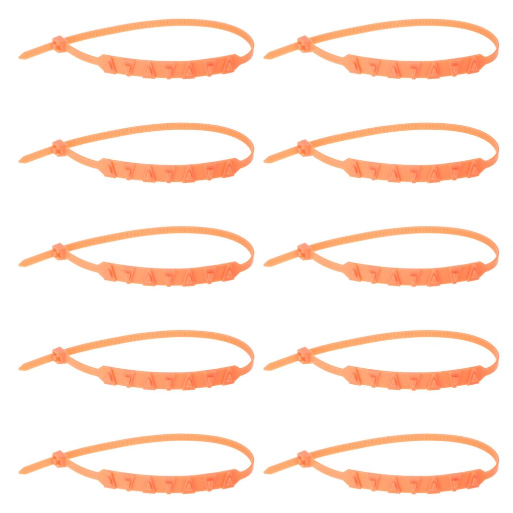 10 Teile/paket Notfall Reifen Rad Kabel Anti Schnee Kette Einstellbare Ketten für Auto SUV Anti Skid Kabelbinder Wiederverwendbare Zip Krawatte