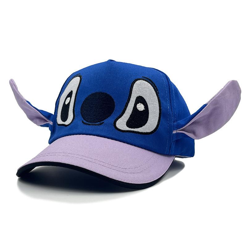Baseball Kids Cartoon Cap With 3d Ears Sun Protection For Casual Wear