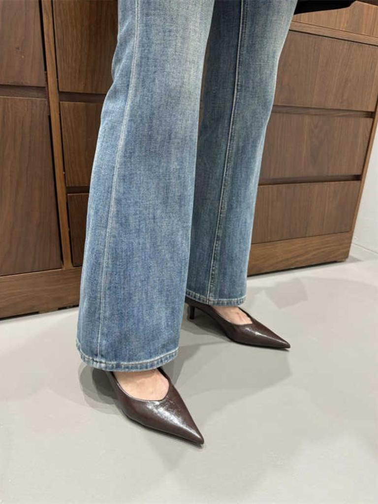 Royal sister sexy high heels women's new daily dating pointed thin heels single shoes temperament work shoes