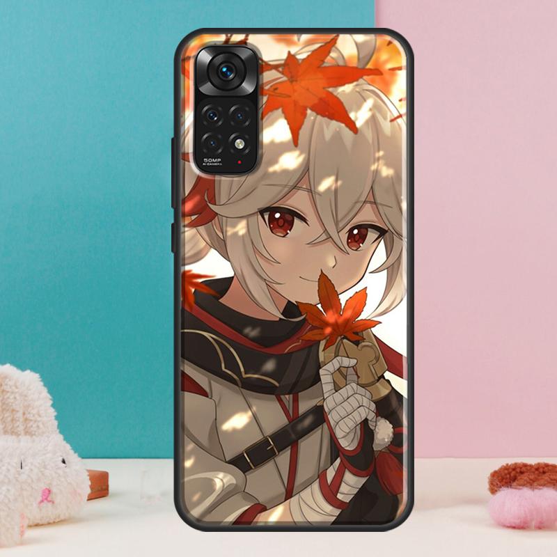 

Genshin Impact Kaedehara Kazuha Case For Xiaomi Redmi Note 14 13 Pro 12 11 9 10 9S 10S 11S 12S Redmi 14C 13C 10C 12C Cover Redmi Note 11