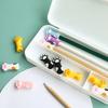 1pc Kawaii Cat Pencil Cap Cartoon Silicone Pen Topper Covers For Kids Cute Pencil Extender Stationery School Supplies