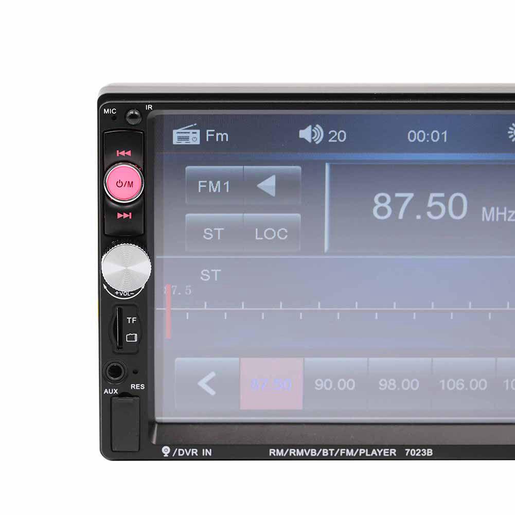 Buy 7023B 2 Din Car Multimedia Audio 