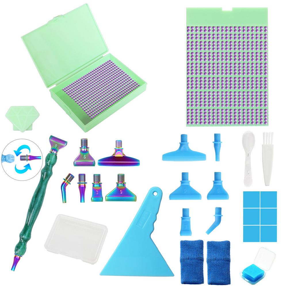 Diamond Painting Tool Set Diamond Sorting Box Diamond Painting Beads Sorting Case Diamond Painting Art Drilling Pen for Adults