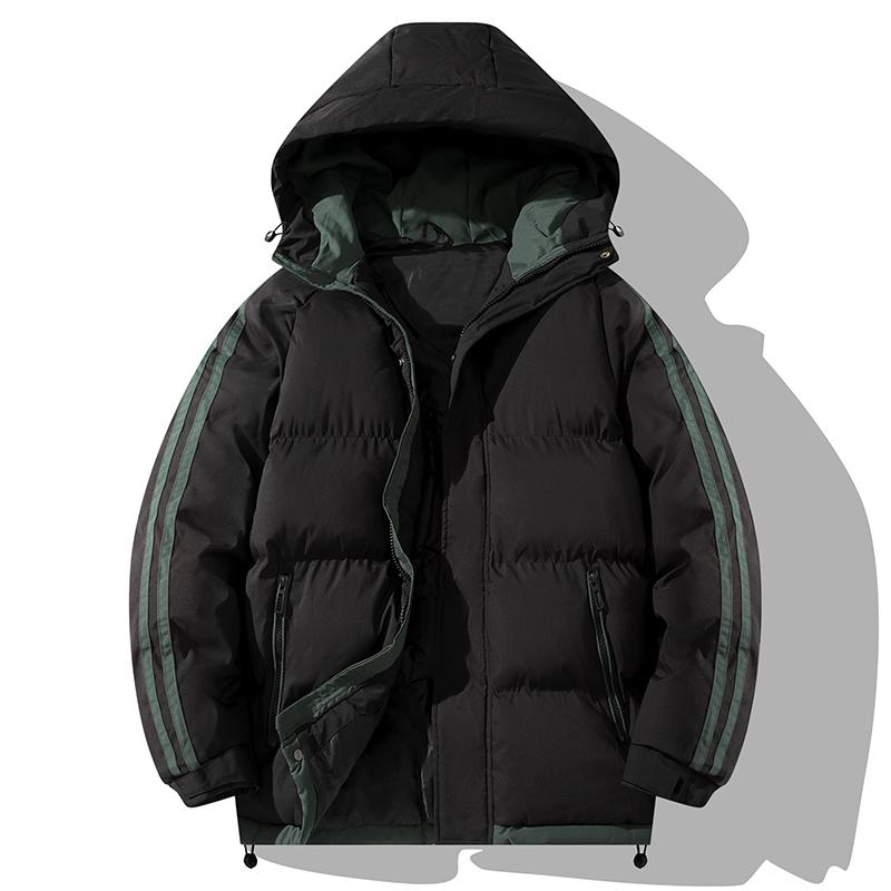 Men Winter Cotton Jacket Warm Comfortable Padded Thickened Down Jackets Parkas Outerwear Sportswear Puffer Thick Warm Snow Coat