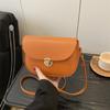 French Niche Bag 2025 New Fashionable Solid Color Texture Shoulder Underarm Bag Spring Versatile Messenger Bag Women's Bag
