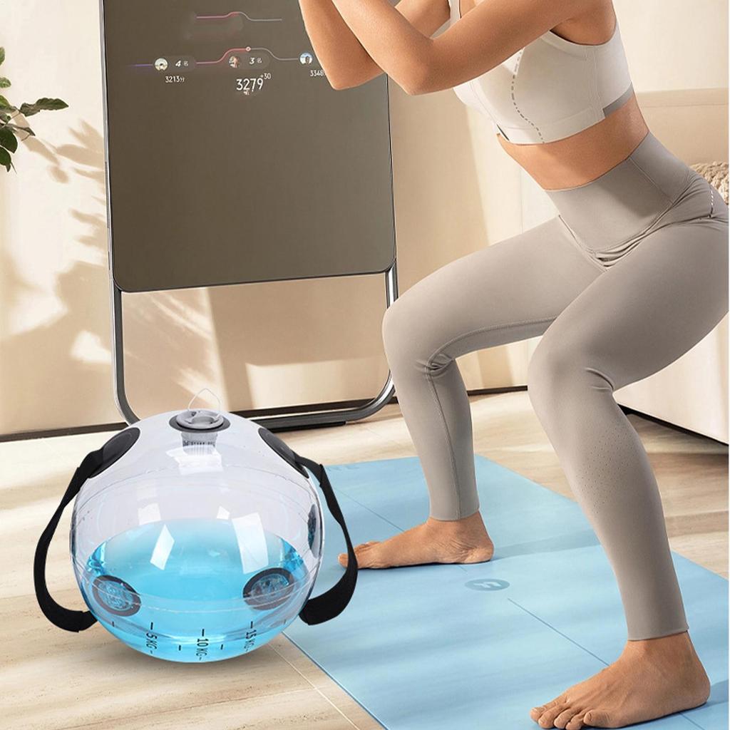 Worki treningowe wodne Regulowana torba treningowa wodna 15 kg Nadmuchiwane worki wodne do treningu siłowego Fitness Kulturystyka Piłka wodna