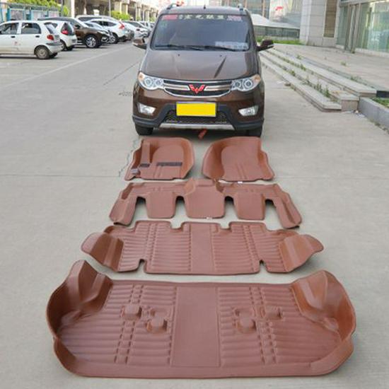Compatible Silk Loop Floor Mats for Wuling Hongguang S, S3, S5, S1, and Rongguang V 7-Seater Models