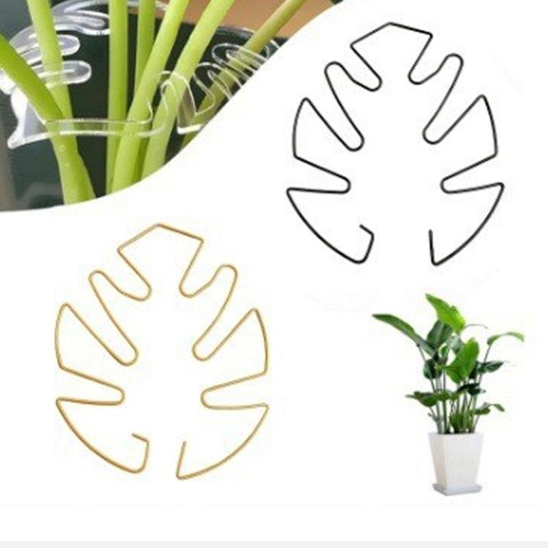 Artistic Metal Plant Cage Stabilizer Stand For Potted Plant Stable Ground Anchoring System Garden Decoration Accessories