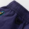 Men's Quick Dry Nylon Athletic Shorts – Elastic Waist Zipper Pocket Shorts for Outdoor Sports & Summer