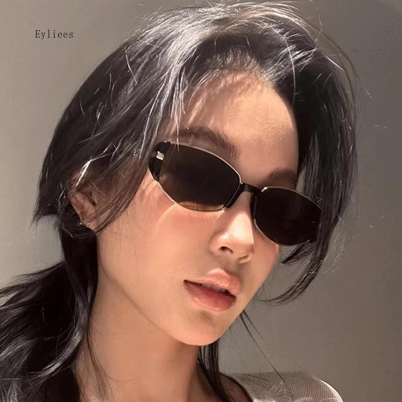European American Style Women Sunglasses Modern Oval Shape Men Sun Glasses Vintage Metal Retro Style Sun Glasses for Women