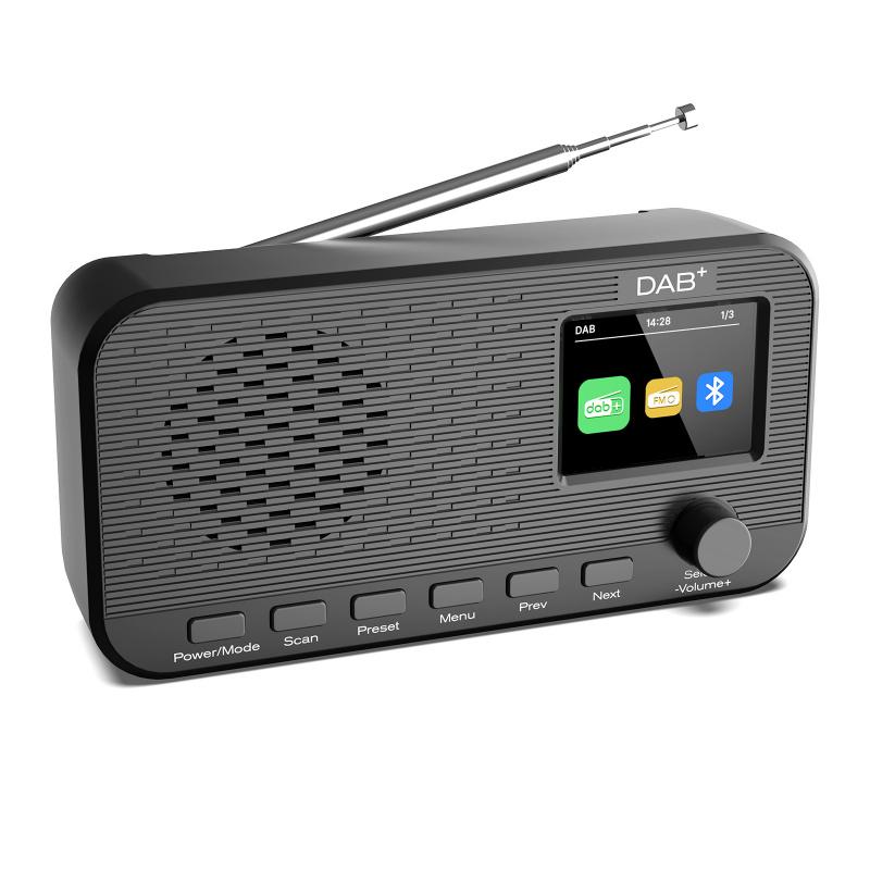 

Portable DAB/FM Radio Bluetooth Speaker Support TF Card/USB/Headphone Play DAB FM