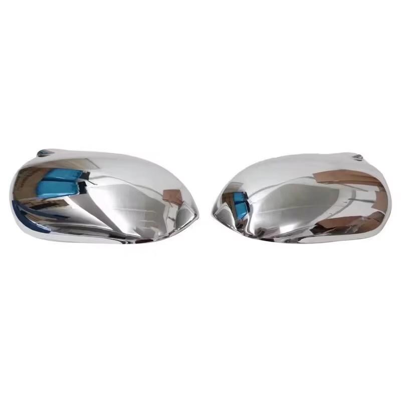 Rearview Mirror Cover Reversing Mirror Frame Chrome Rain Eyebrow Frame Decorative Sticker For Mitsubishi Outlander 2013-2018