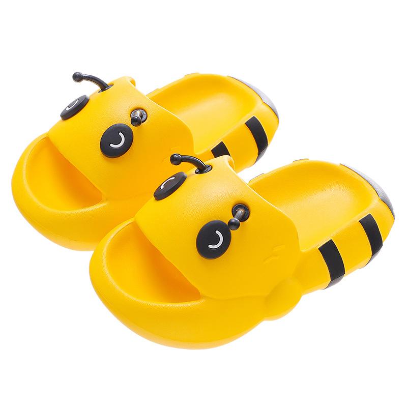 EVA Children's Slippers Summer Boys Indoor Home Cartoon Cute Non-Slip Soft Sole Bathroom Girls Baby Sandals