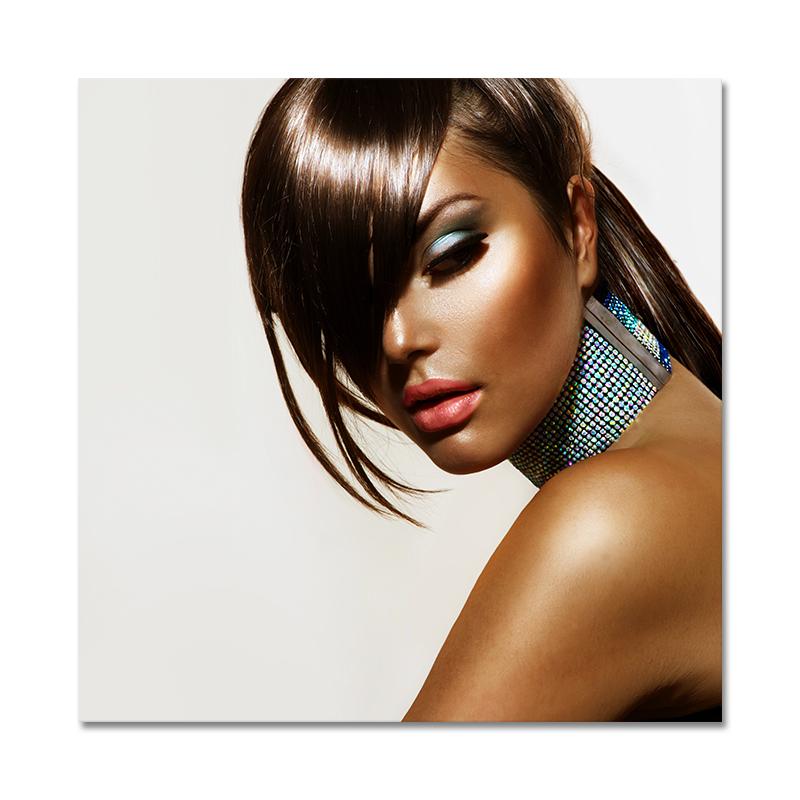 

Скандинавские современные африканские женские картины на холсте, художественные постеры и принты, скандинавская настенная картина для гостиной, домашний декор 20X20cm No frame