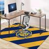 1pc Football Team Design Area Rug - Non-Slip, Soft & Cozy Floor Mat for Living Room, Bedroom, Office - Indoor/Outdoor Decorative Carpet