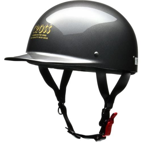 

Мотоциклетный шлем LEAD Cross Half Gunmetal Free CR680 -