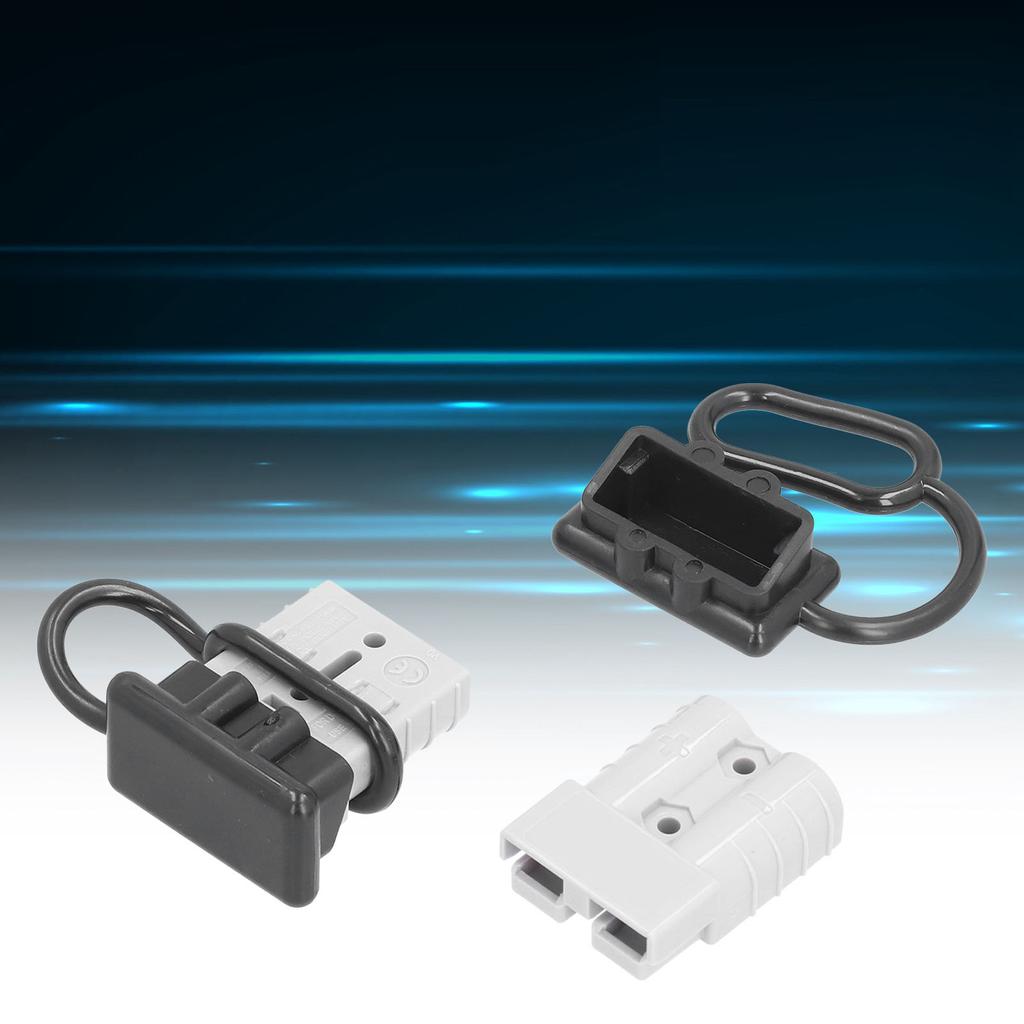 Battery Quick Connect Disconnect Electrical Plug for Recovery Winch with Handle 50A 12‑36VDC