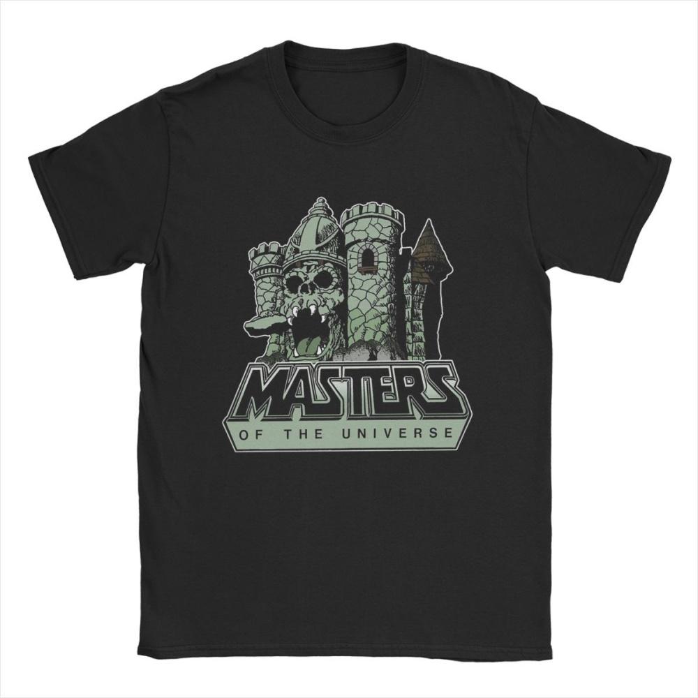 

Men He Man Masters Of The Universe T Shirts Cotton Clothing Amazing Short Sleeve O Neck Tees Original T-Shirt XXXXXL чорний