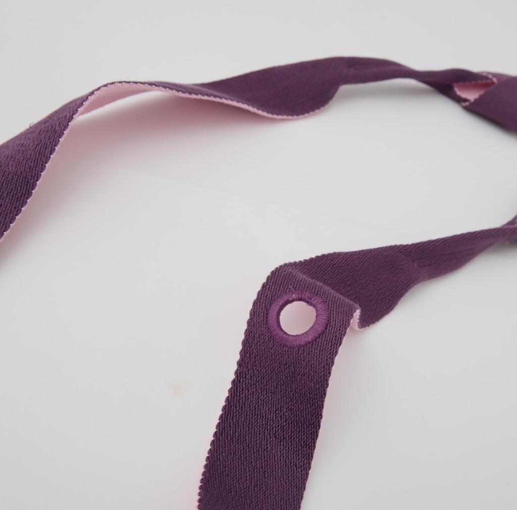 Instructor Supervised Yoga Mat Strap with Stylish Colors [ZEN WEAR] (purple)