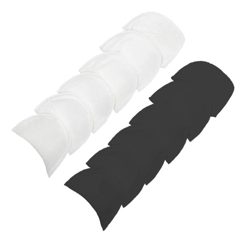 5 Pairs Shoulder Pad Sewing Shoulder Pad for Clothing Suit Tshirt Sloping High Low Shoulders