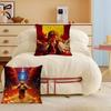 Characters Kyoujurous Rengoku Pillowcase Toon Gift Cushion Cover Bedroom Home Sofa Chair Seat Decor Pillow Case