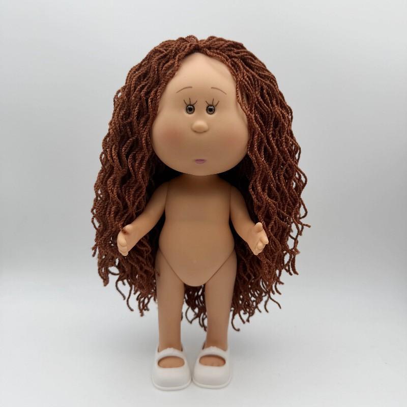 24cm Vinyl Doll Blank Body DIY Kit Unpainted Figure Custom Painting Craft Art Toy