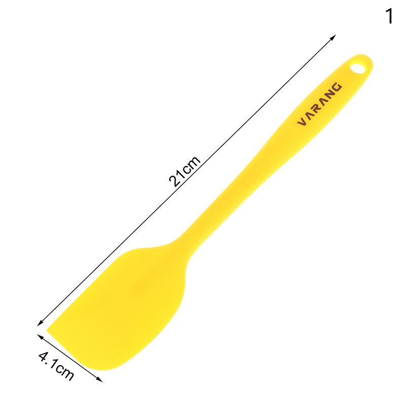

1 шт. кухонный силиконовый скребок для крема, масла, торта, скребок для крема, антипригарный миксер для масла, инструменты для выпечки торта своими руками 1 жёлтый