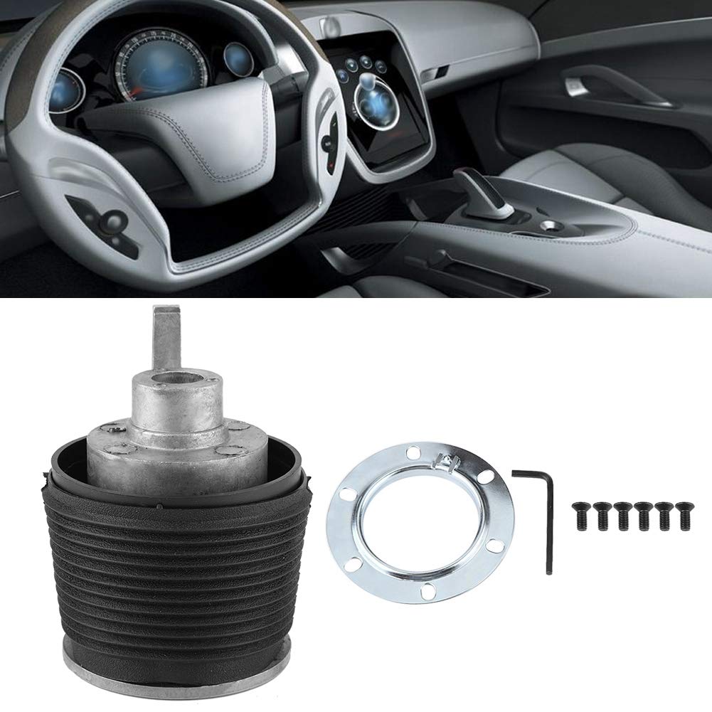 EBTOOLS Steering Wheel Hub Adapter, Universal Car Steering Wheel Hub Quick Release Adapter Kit (For Peugeot 106 306)