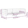 VidaXL Daybed Pink 80x200 Cm Velvet 354004