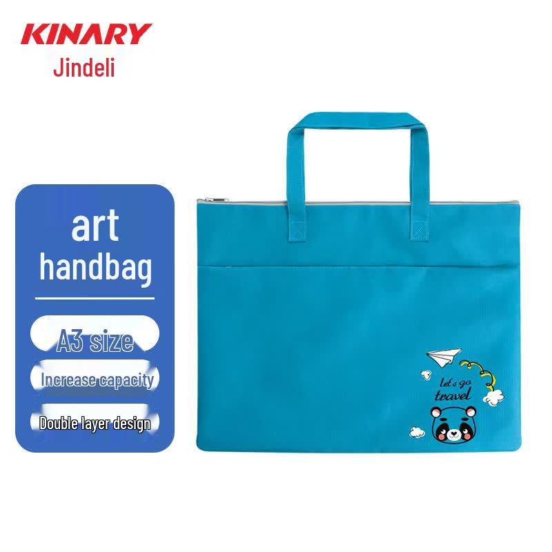 Children s A3/8K Canvas Art & Study Tote Bag