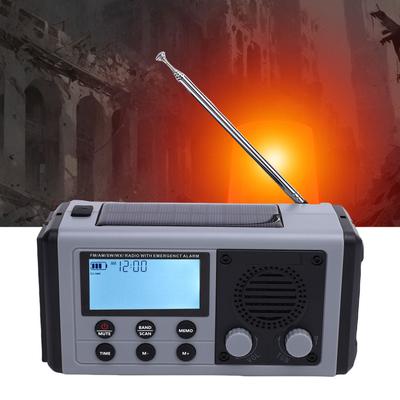 Emergency Full Band Radio Emergency Full Band Radio IPX6 Water Proof COG LCD Display Full Band Portable Solar Radio Tools