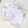 10Pcs Press-On Nail Packaging Display With Tie Bags Handmade False Nail Design Swatch Show Card Manicure Sample Display Salon