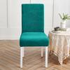 Universal Jacquard Chair Cover Stretch Solid Color Chair Covers Dining Room Wedding Hotel Banquet Home Decor Washable Seat Case