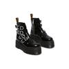 Dr. Martens Leather Comfortable Versatile Mid-Calf Boots Women Boots Black 26524001