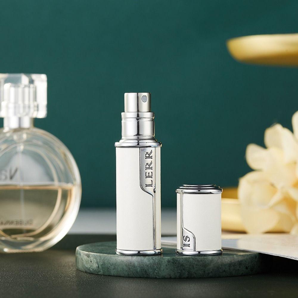 Fragrance Bottom-filled Bottle Fine Mist Self-pumping 5ML Leather Spray Bottle Cologne Moisturizer Atomizer Atomizer Travel