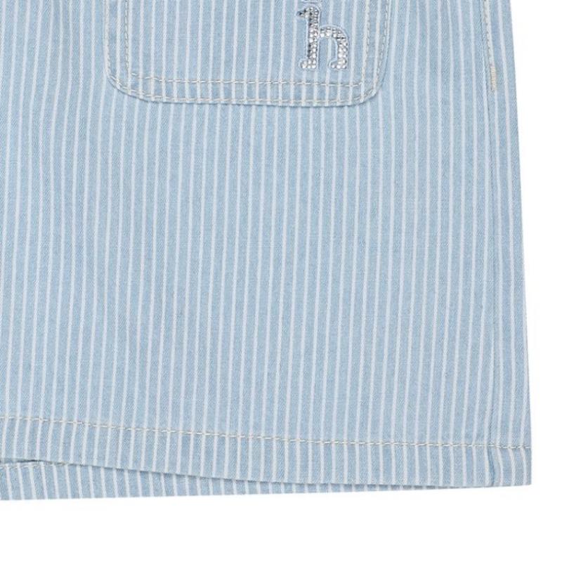 Hazzys Kids Stripe Denim Pants Htm01pd52m Bu
