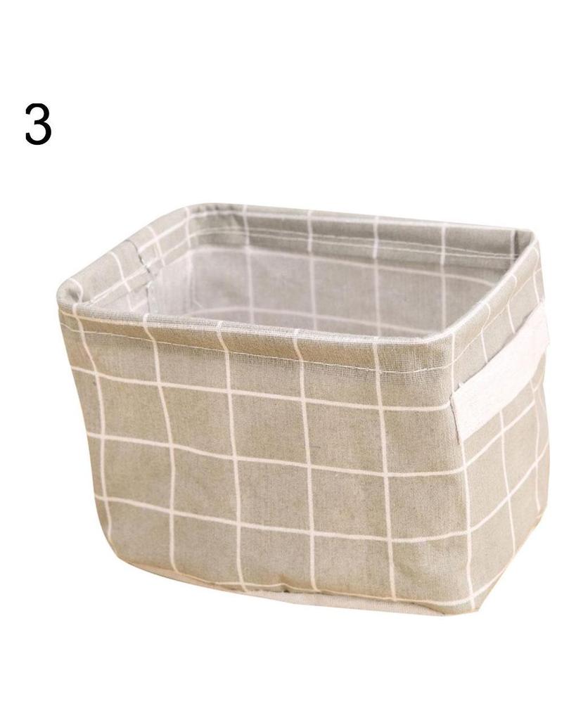 Household Closet Desktop Toy Clothes Storage Box Desk Accessory Organizer Basket