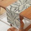 Pastoral Waterproof Plant Printed Table Runner Cotton and Linen Living Room Tablecloth Comfort Skin-Friendly Dining Table Mat