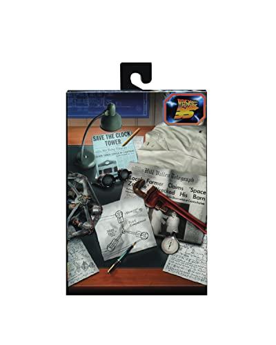 Back To the Future 7" Action Figure Doc Brown 1955 NECA [Parallel Import]