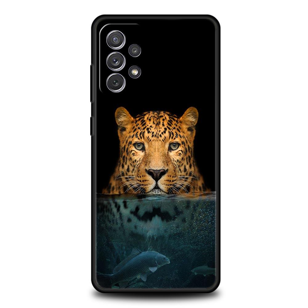 Tiger Animal Phone Case For Samsung Galaxy A73 A53 A33 5G A13 4G A03 A23 A21s A03s A11 A31 A41 A51 A52 A71 M21 M22 M31 A01 Cover