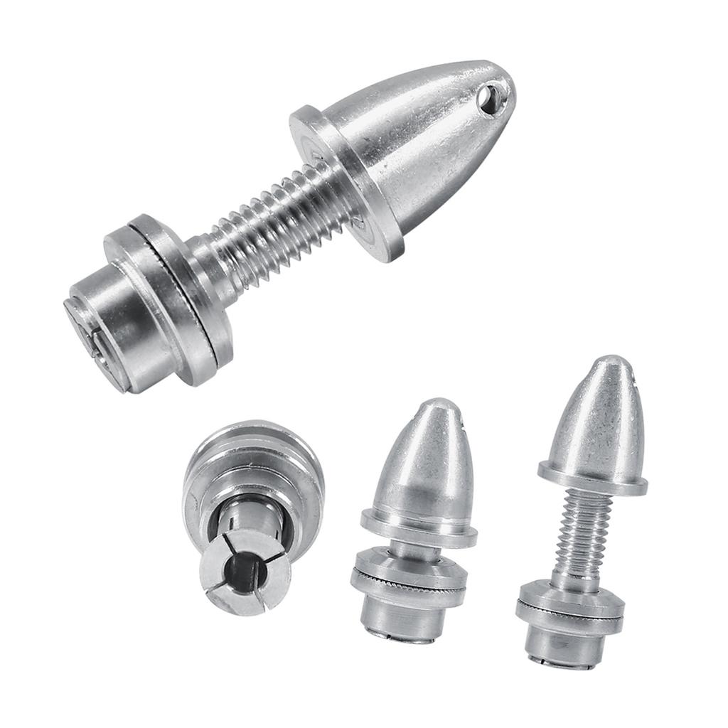 5pcs Set 5mm Aluminum Bullet Propeller Adapter Holder for RC Motor Prop