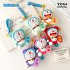 Adorable Japanese Style Doraemon Plush Doll Keychain With Ultra Soft Material For Collectors