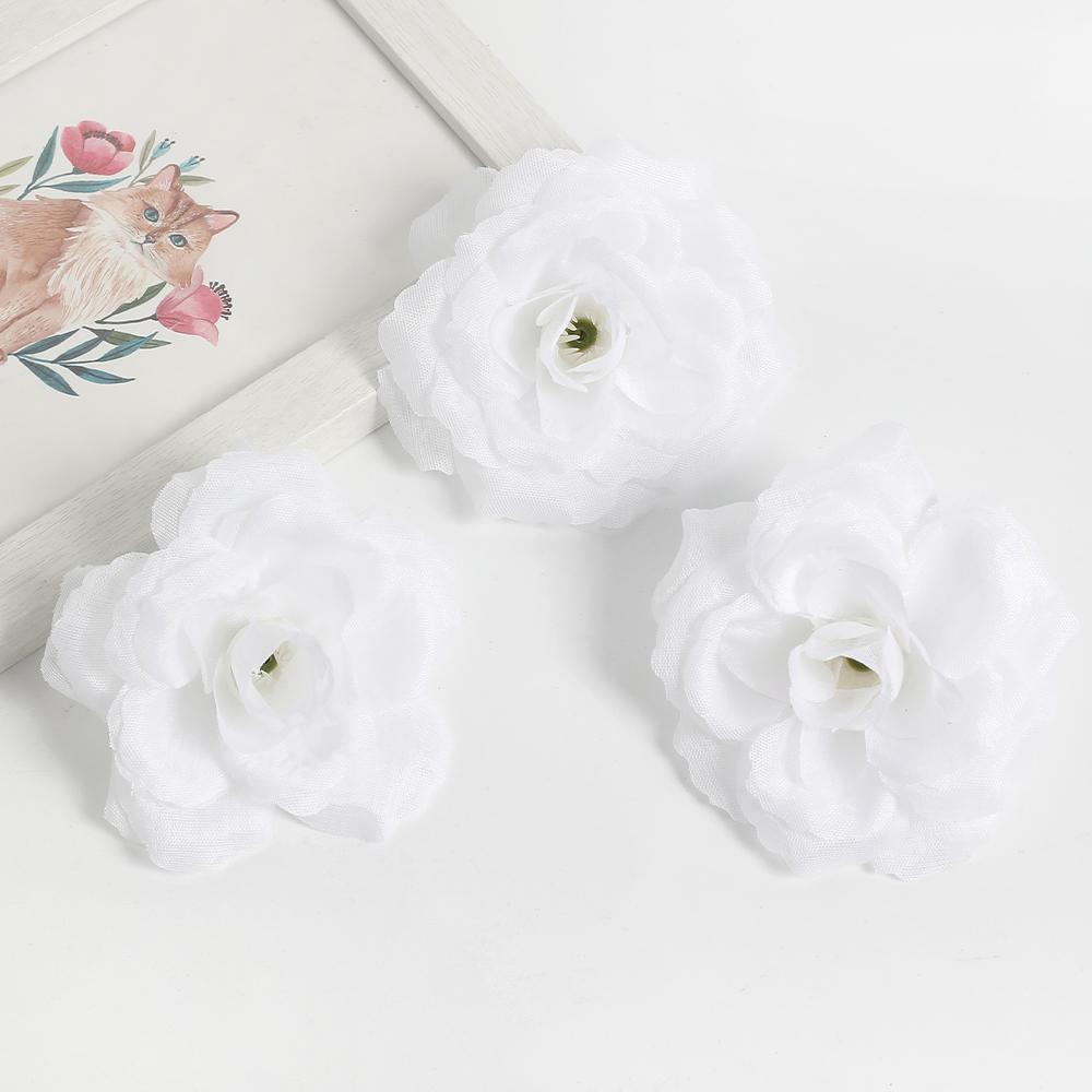 10/20Pcs Artificial Rose Flower Heads Valentine's Day Bouquet And Photo Props Baby Bride Gift Party Mother's Day Wall Decoration